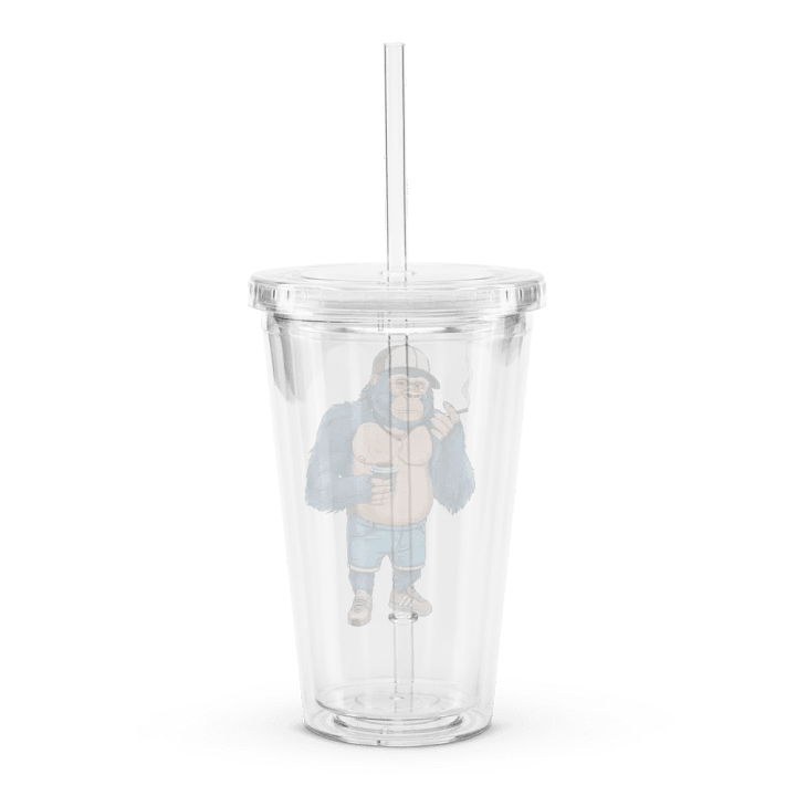 Blue Gorilla Double Wall Clear Plastic Tumbler (16 oz) product image (2)