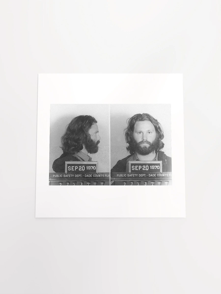 Jim Morrison Mugshot (1970) - Print product image (5)