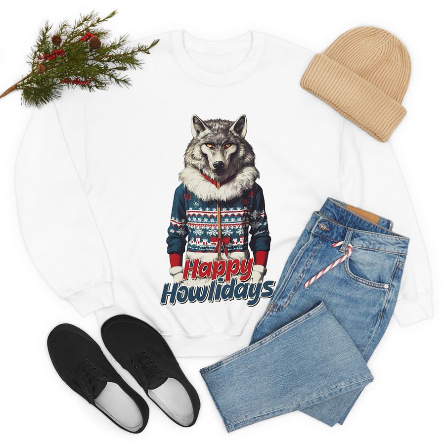 Happy Howlidays Sweatshirt product image (6)