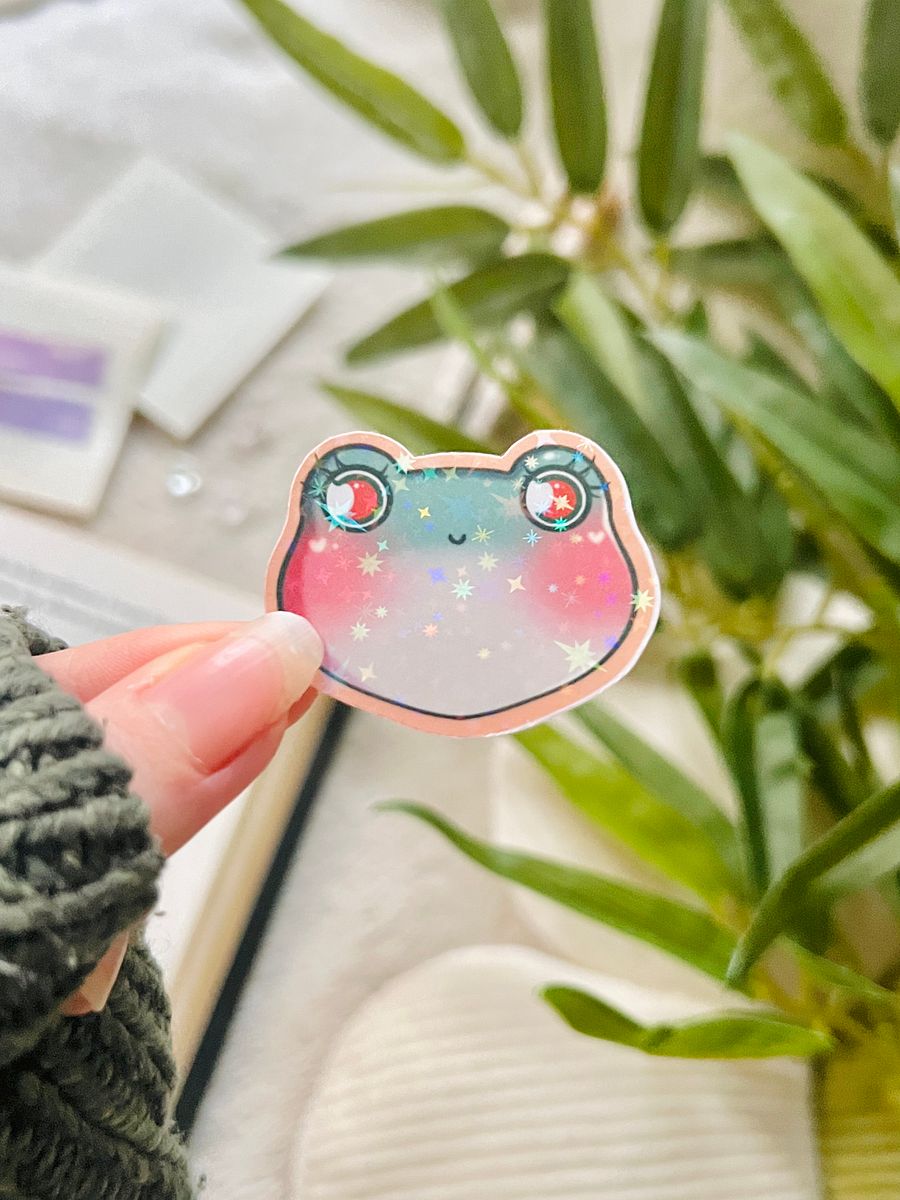 Lily Cutie Holographic sticker product image (4)