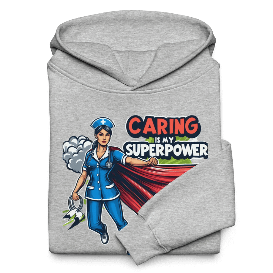 Caring Superhero Nurse Hoodie product image (40)