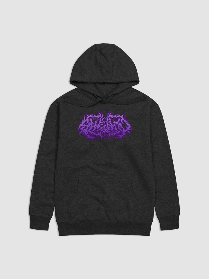 Purple Metal Logo with Cutie on back Hoodie product image (1)