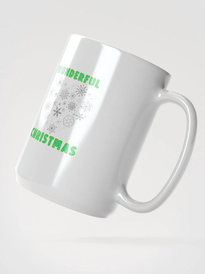 Wonderful Christmas Glitter Heart Mug product image (2)
