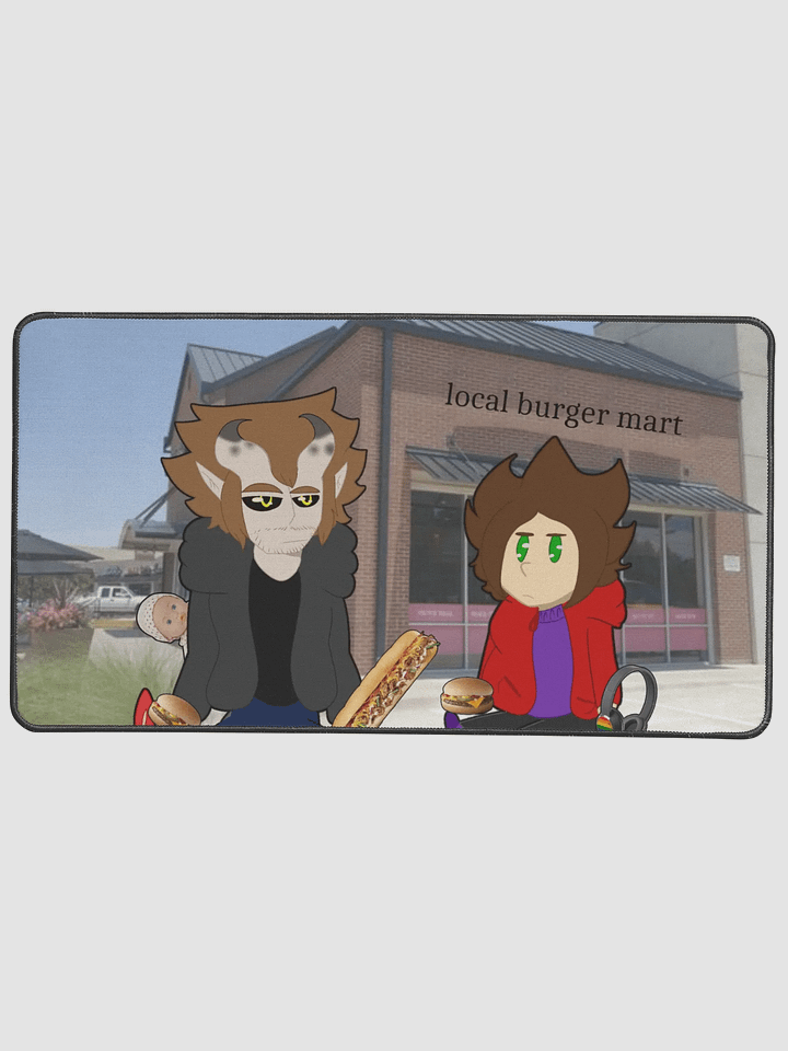 THE ASSLYUM: Local Burger Mart Bois Playmat product image (1)