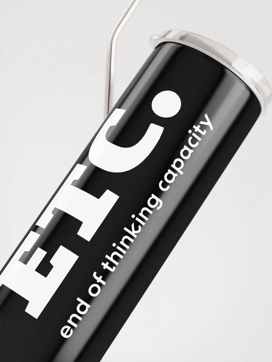Keep the Laughs Pouring! E.T.C Stainless Steel Tumbler - Perfectly Funny Gift Idea product image (5)