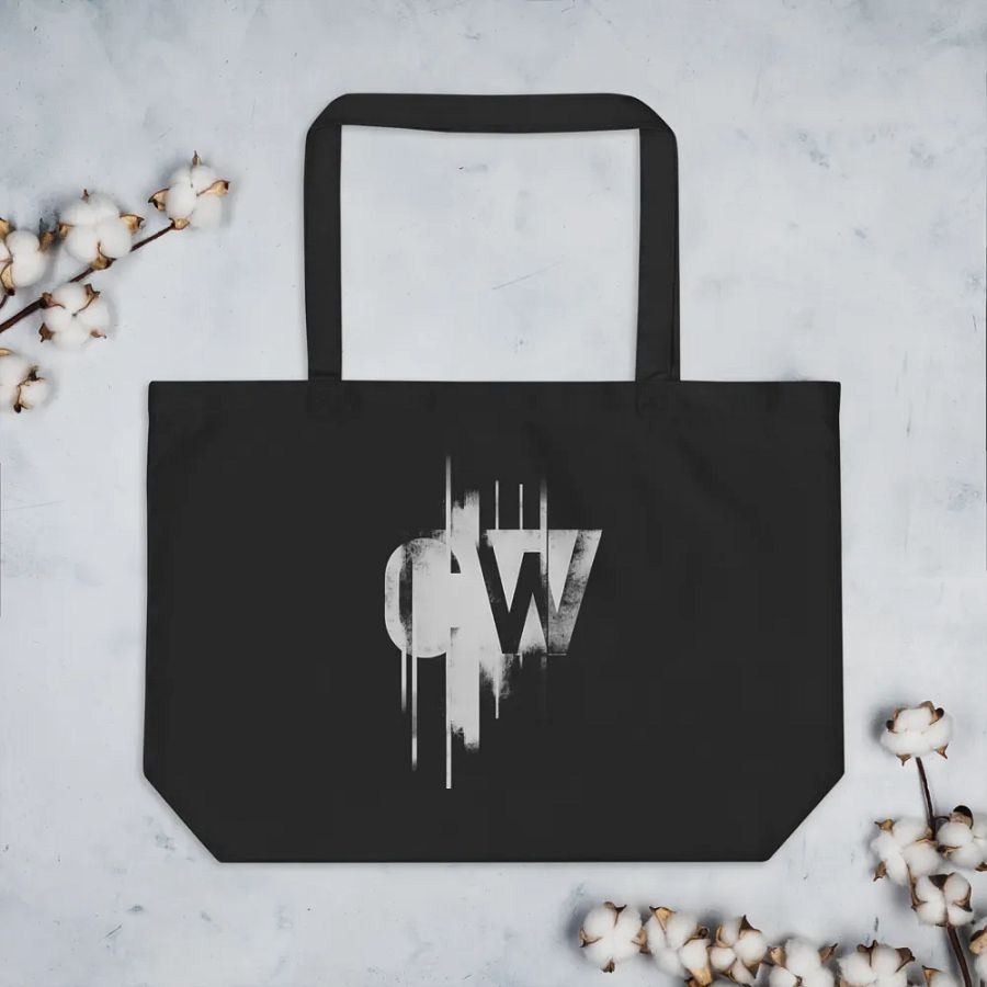 Abstract Persona 005 (Black) (Organic Cotton Tote) product image (7)