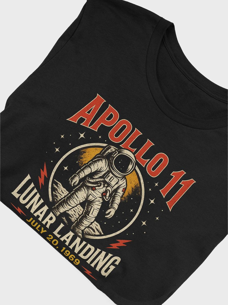 Apollo 11 Lunar Landing T-Shirt – Vintage Moon Landing Graphic Tee for NASA and Space History Fans product image (5)