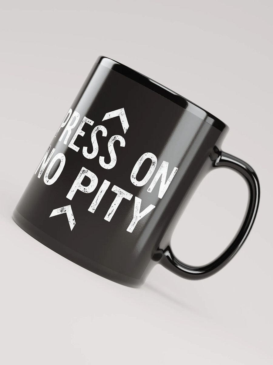 Press On, No Pity  - The Inspirational Barack Obama Mug That Empowers You to Overcome Life’s Challenges with Strength and Dignity product image (4)