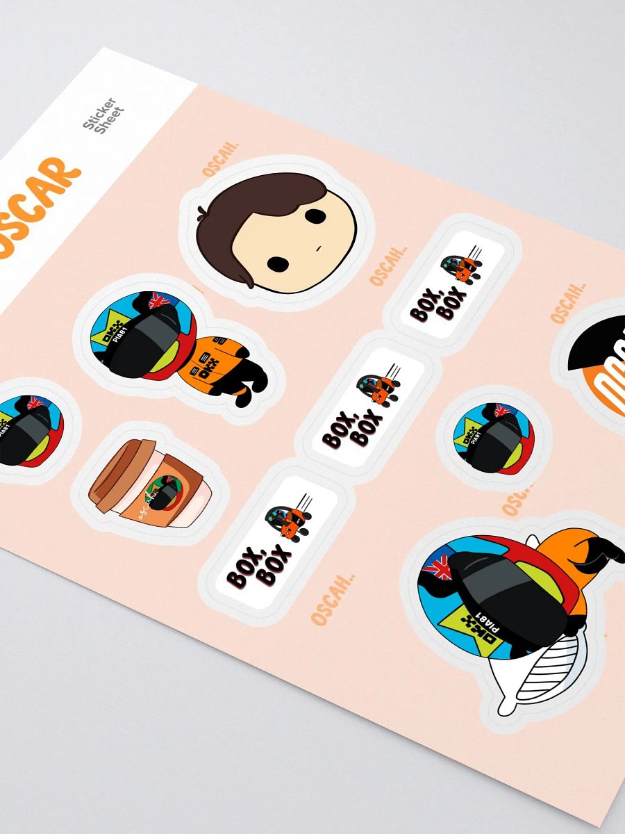 Mini Oscar - Sticker Sheet product image (2)