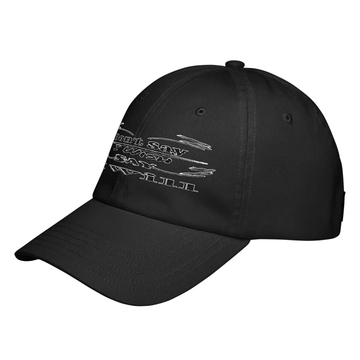 Don't Say I Wish Say I Will - Embroidered - Dad Hat product image (2)