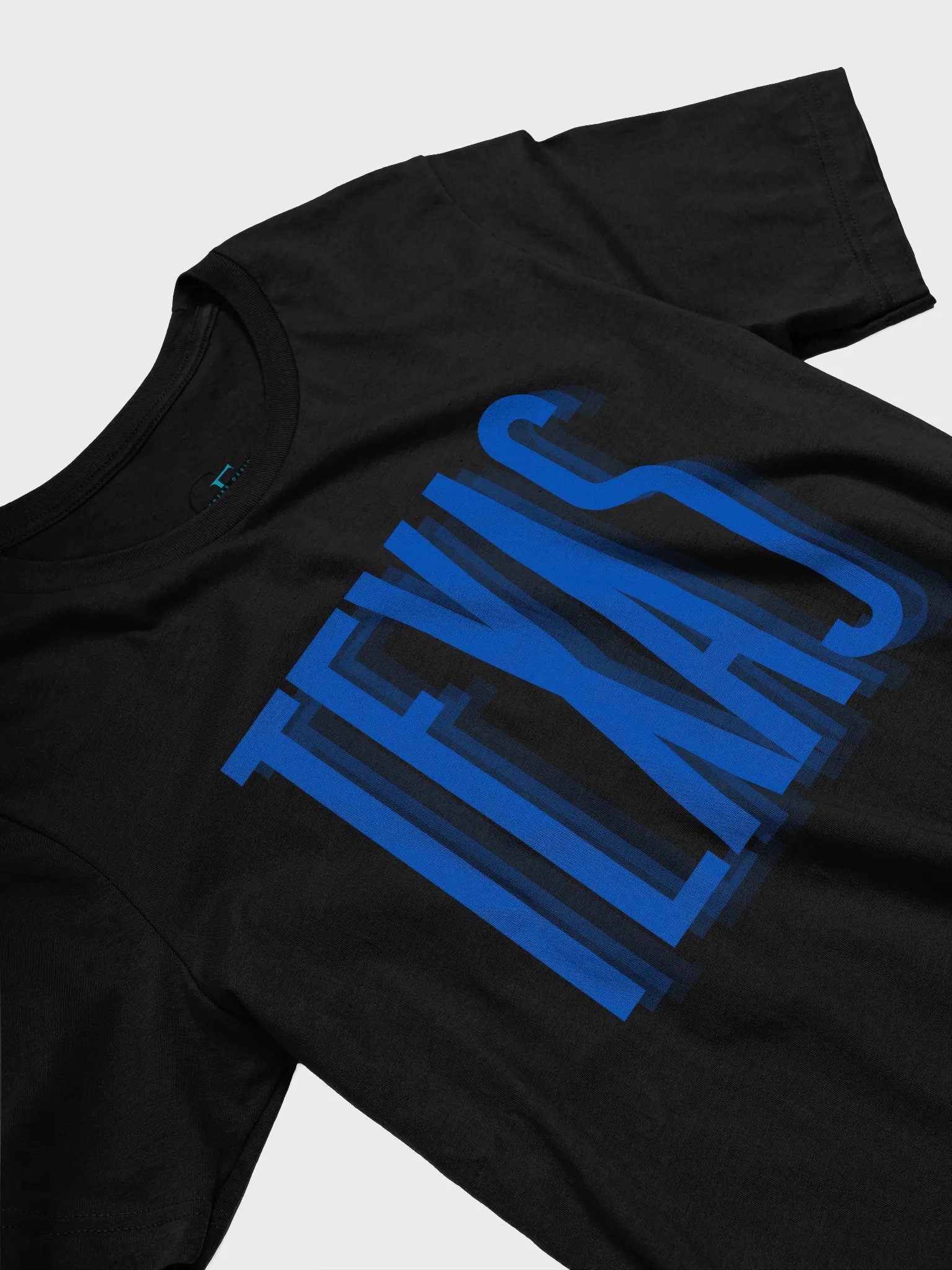 🔵 Modern Texas Typography T-Shirt | Bella+Canvas Unisex Tee | Blue Sansterdam Font Design product image (16)