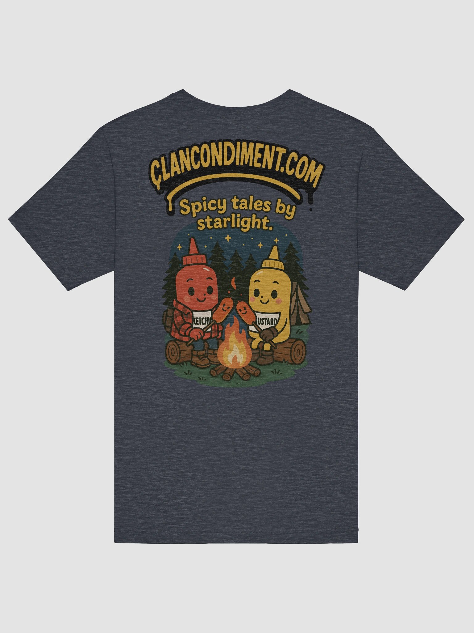 Spicy Tales by Starlight Tee | Campfire Chaos, Condiment Style product image (6)