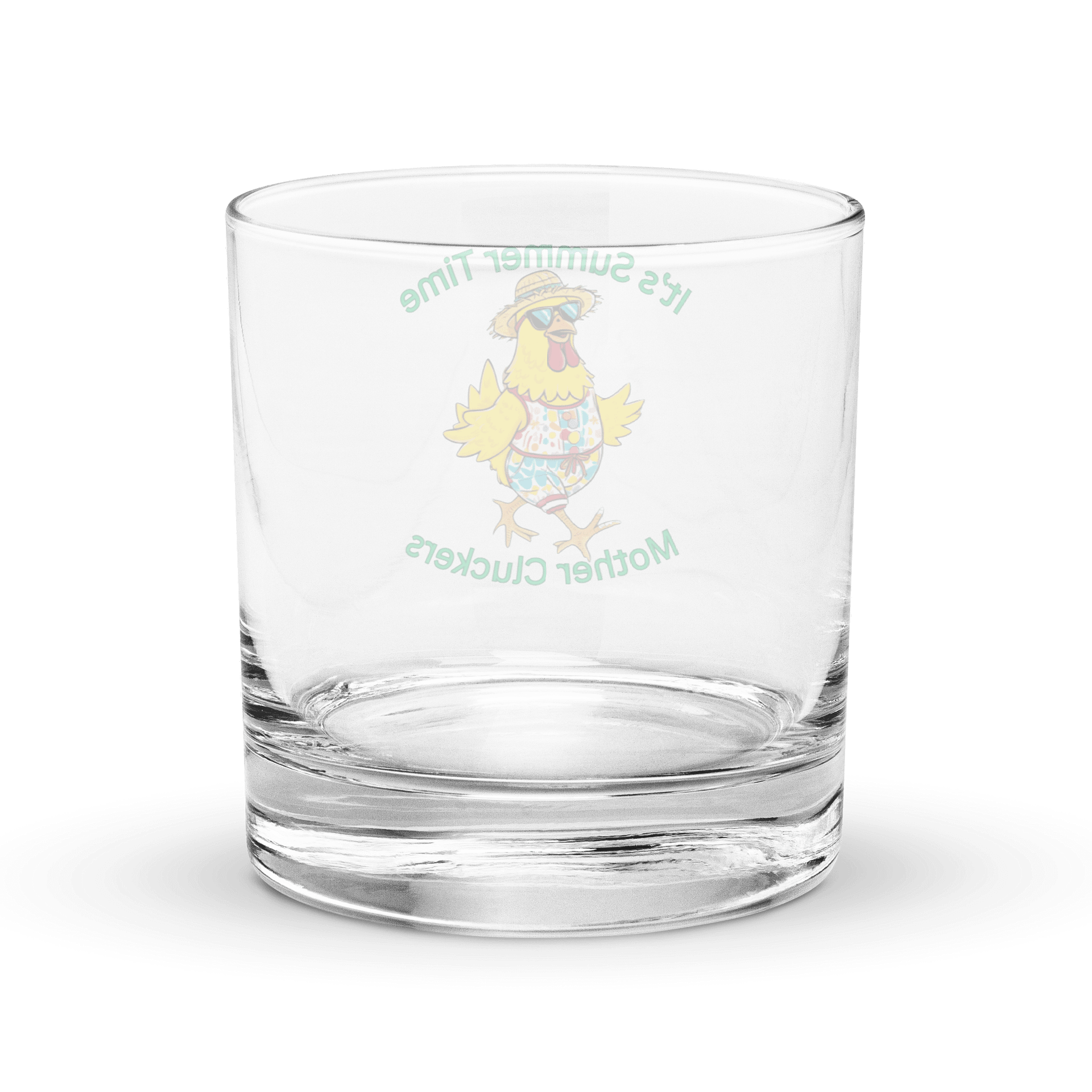 Summer Clucker Rocks Glass product image (4)