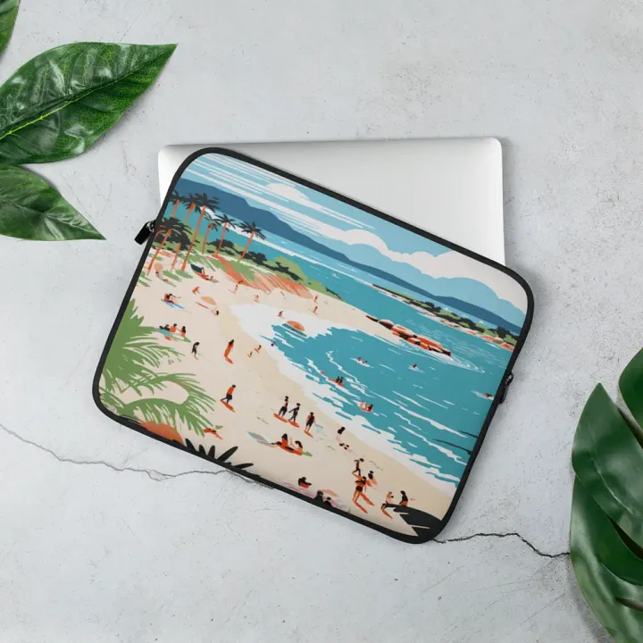 'Beach Life Paradise' Laptop Sleeve product image (2)