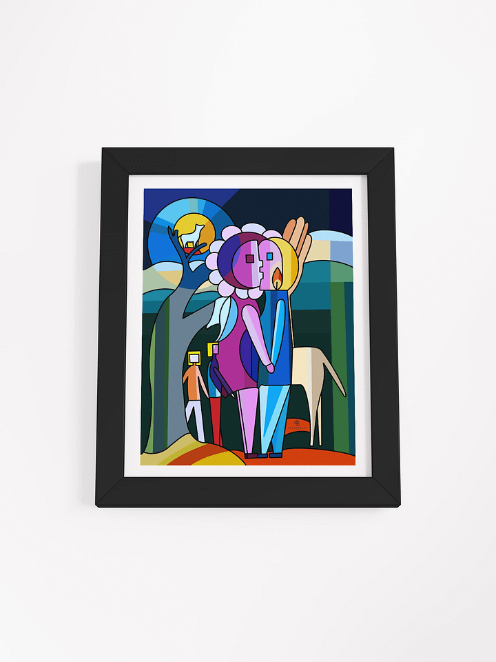 No Knight Of The Rose - Framed Matte Poster product image (2)