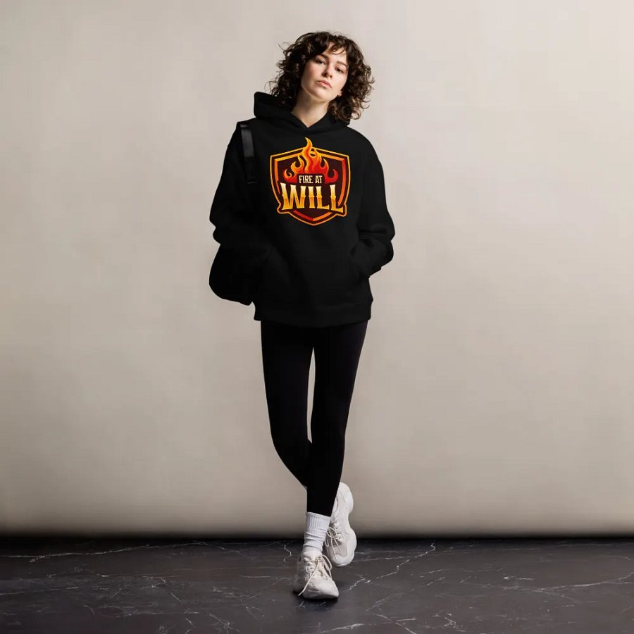 Fire At Will Logo Hoodie product image (8)