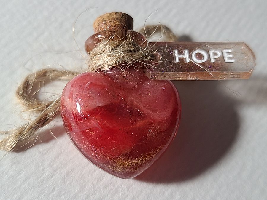 Heart Jar #16 - HOPE product image (1)