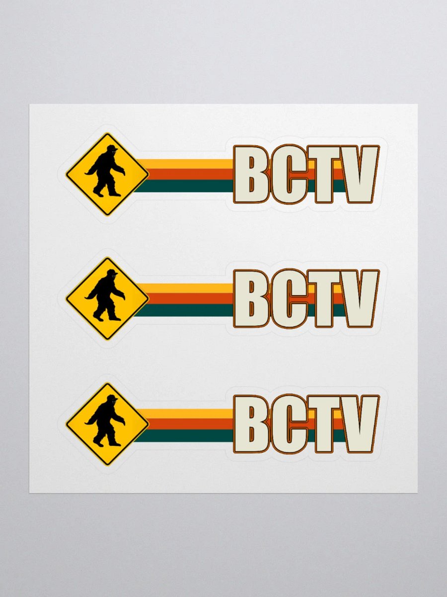 BCTV Oldschool Logo Stickers product image (1)