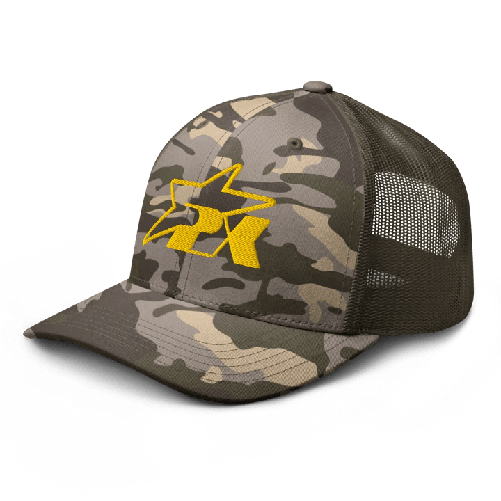 2X Logo Camo Trucker Hat product image (1)