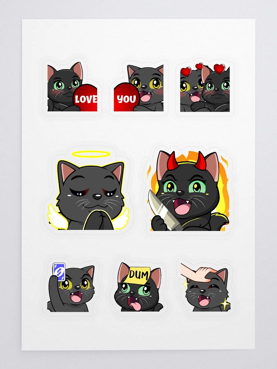 ASHvsEVILKITTIES - Sticker Set product image (3)