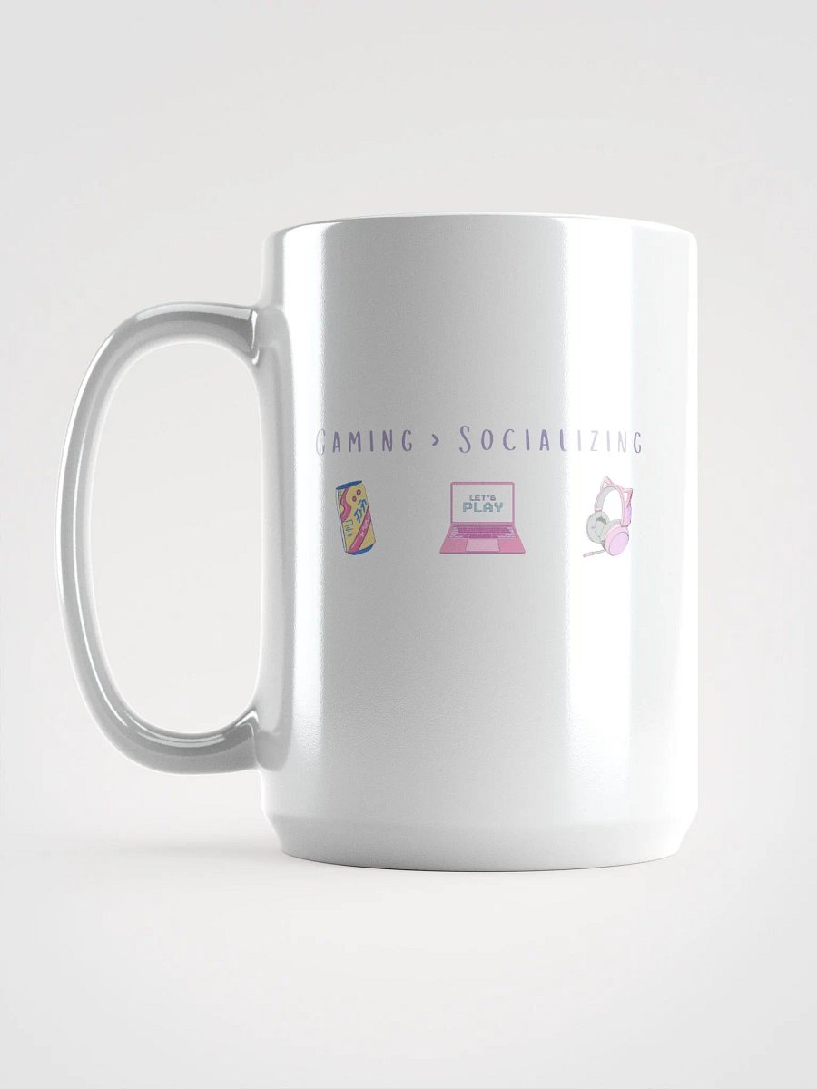 🎮 Gaming > Socializing | Introvert Gamer Mug 💖 product image (6)