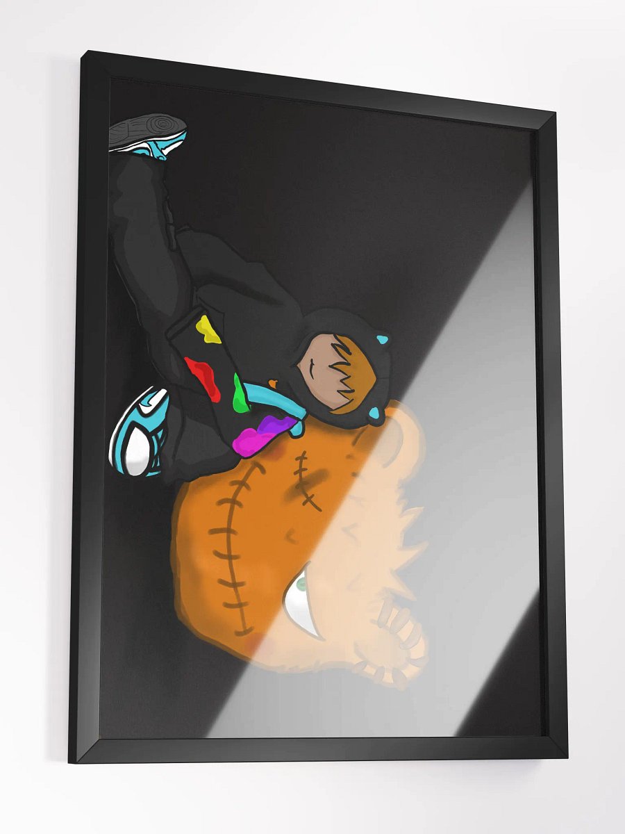 Heartfelt Hoodie Framed Poster product image (3)