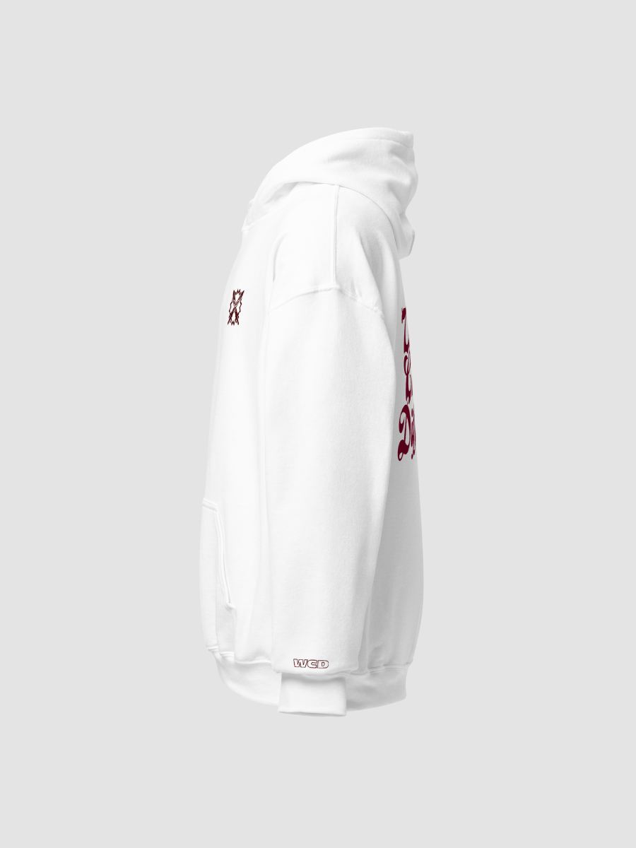 WolfeyVGC World Champ Cursive White Hoodie - Maroon product image (10)