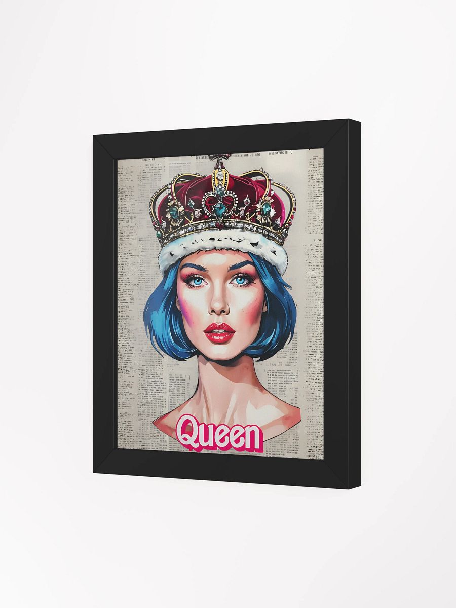 Regal Blue Crown Queen Poster product image (4)