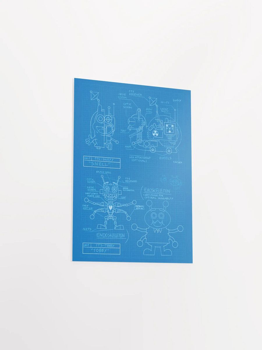 Animatronic Schematics Poster product image (4)