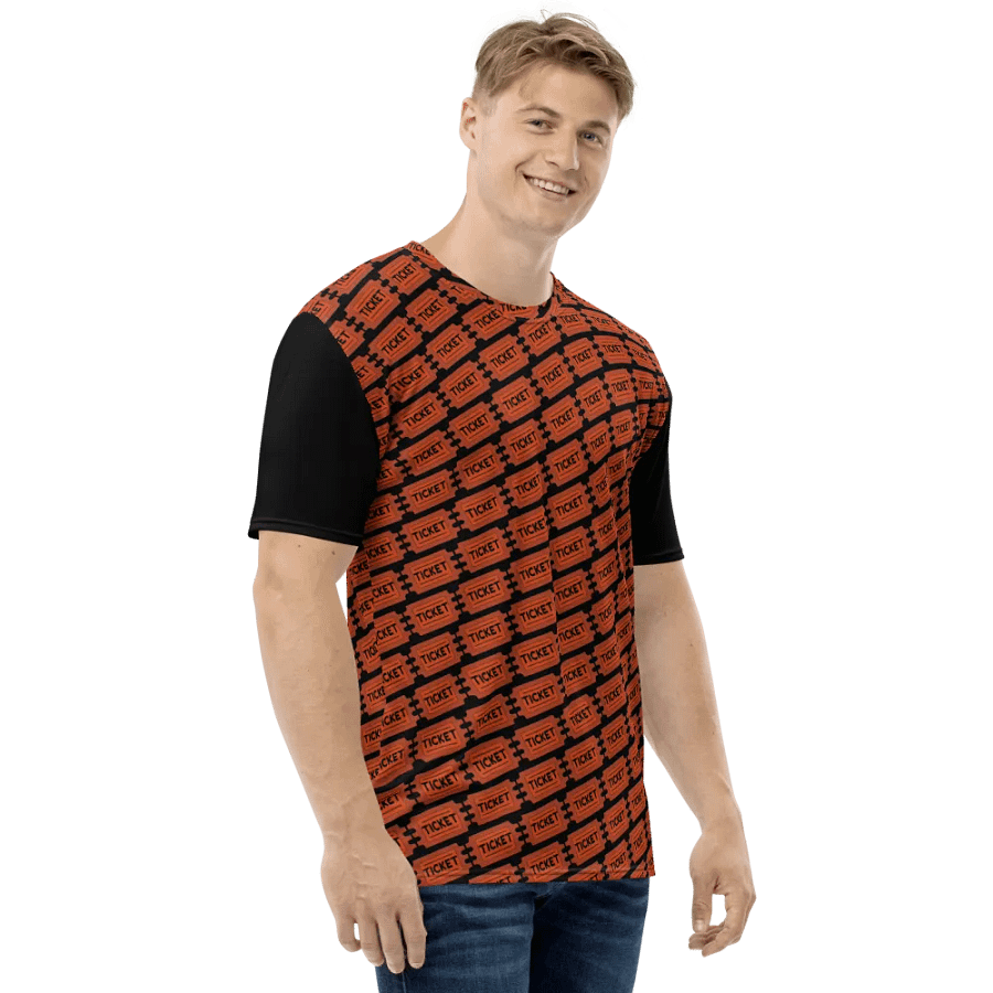 Ticket All-Over Print Tee product image (4)