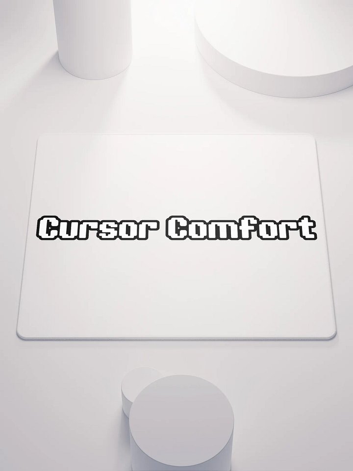 Cursor Comfort ( White Gaming pad & Desk Mat) product image (1)
