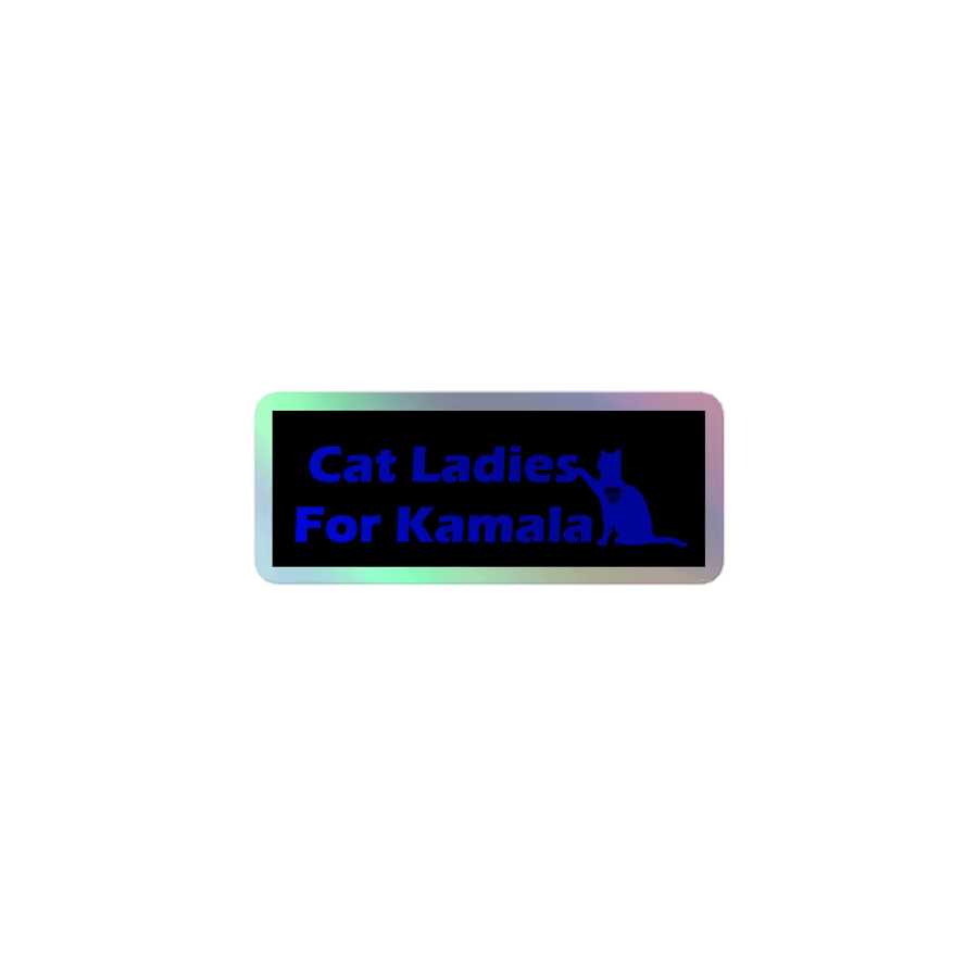 Cat Ladies For Kamala Sticker product image (1)
