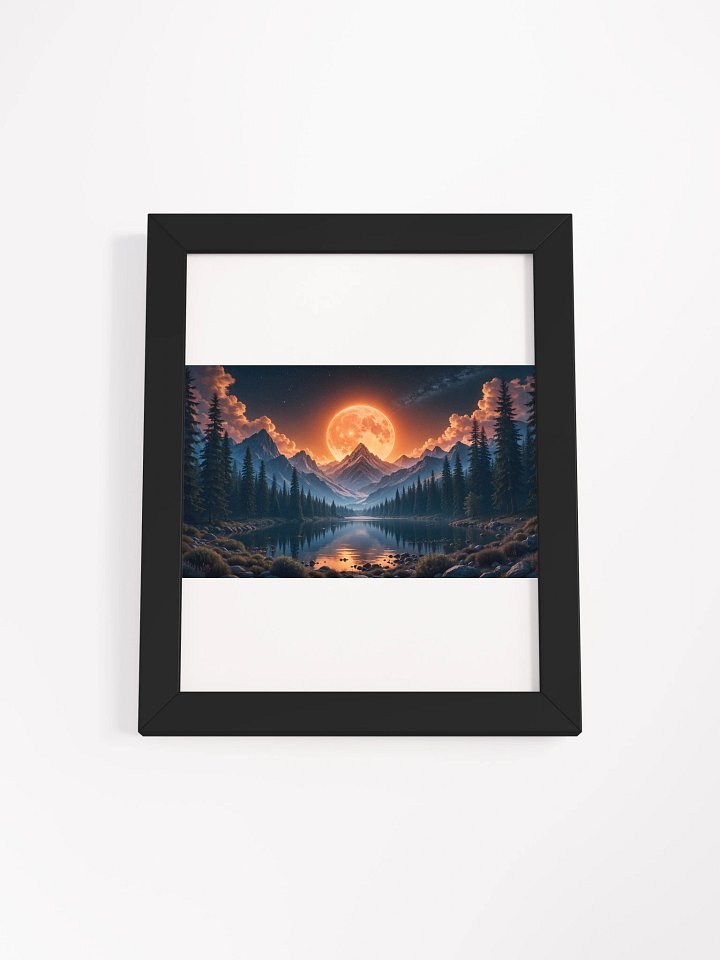 Canvas Wall Art Mountain Lake product image (5)