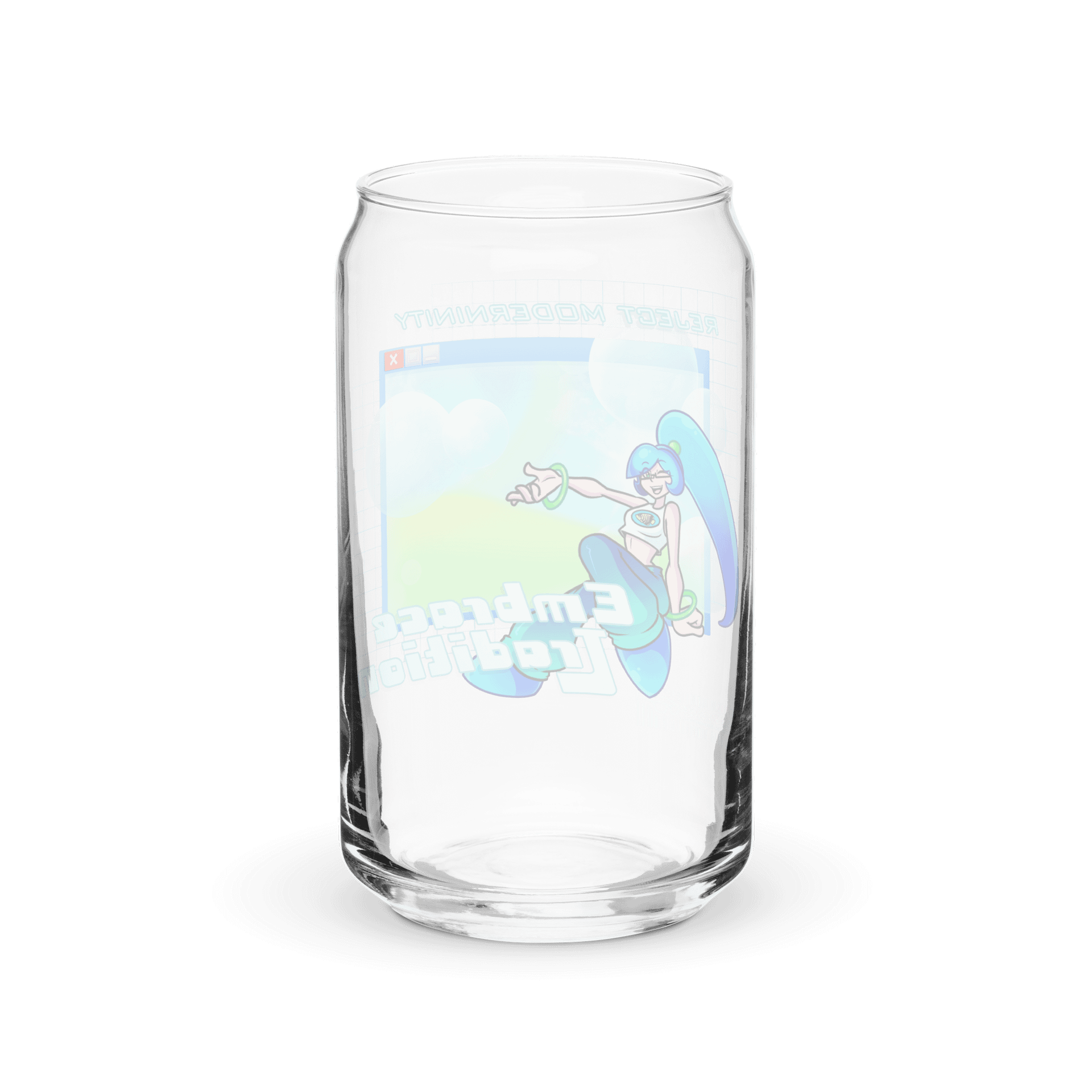 Embrace Frutiger Aero Can Glass product image (6)