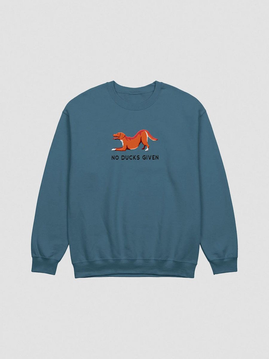 No Ducks Given Sweatshirt (Embroidered) of a Nova Scotia Duck Tolling Retriever product image (4)