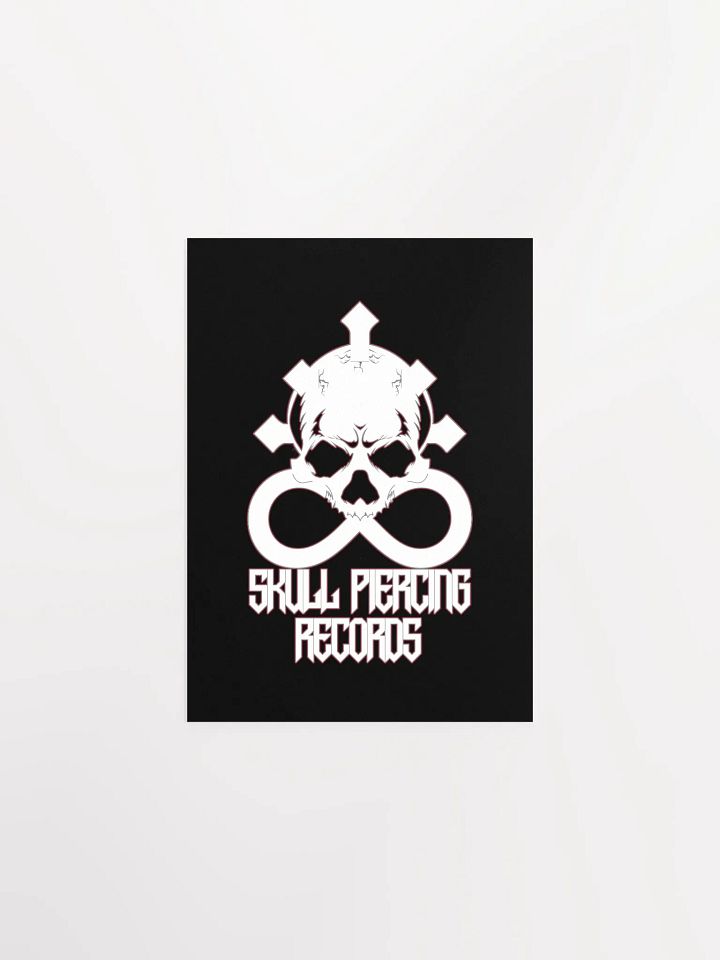 Skull Piercing Records Matte Poster product image (2)