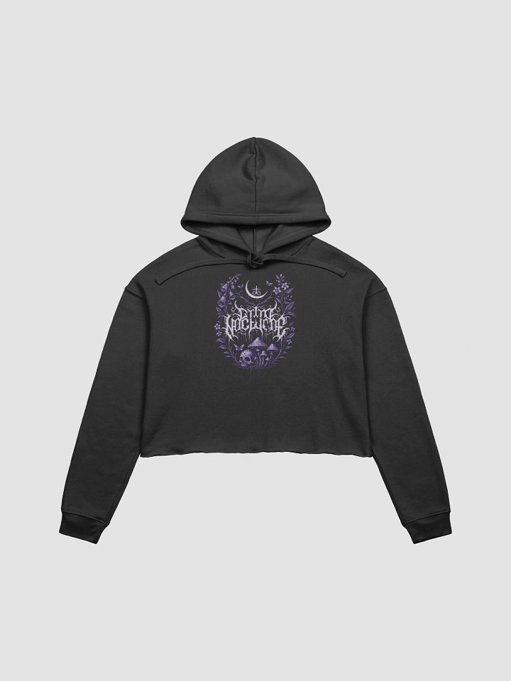 Nocturne Botanica Cropped Hoodie product image (1)