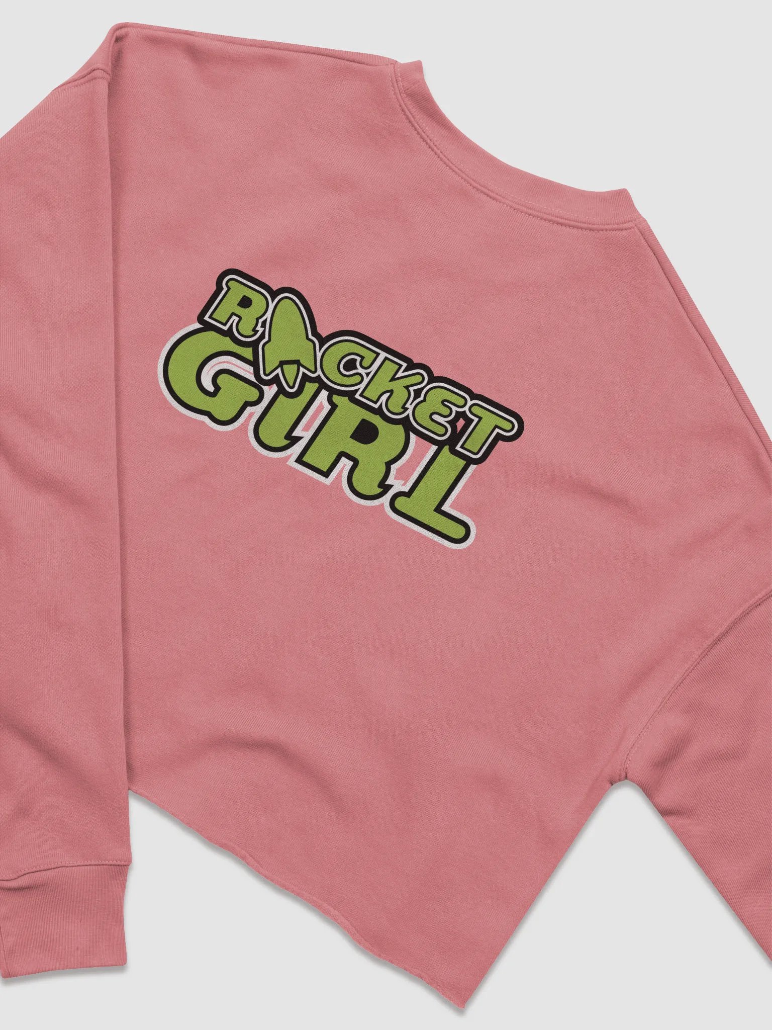 Rocket Girl Fleece Crop Sweatshirt product image (12)
