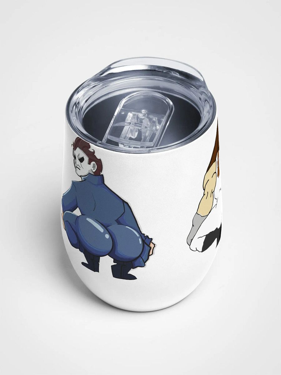 Dueling Dumptruck Wine Tumbler product image (4)