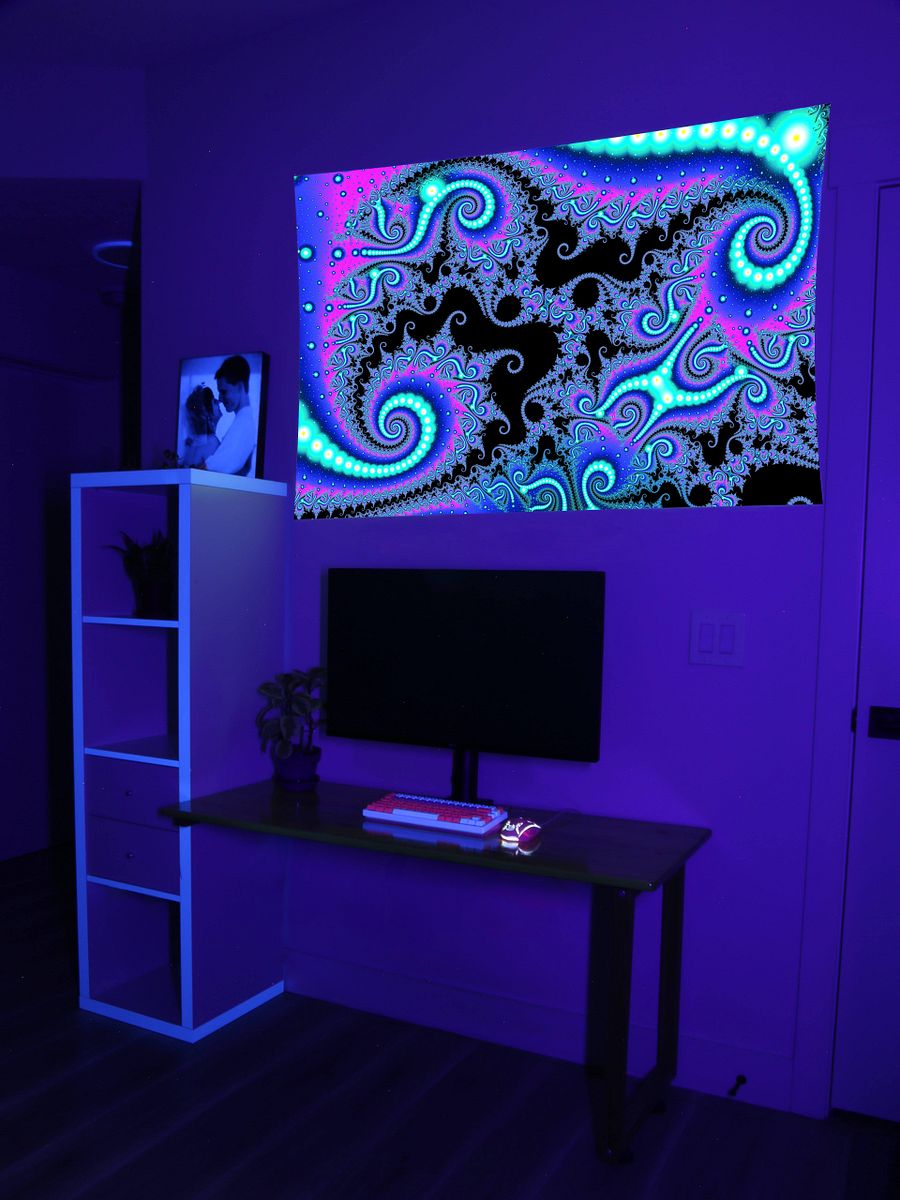UV fractal tapestry - Complex Conjugate product image (1)