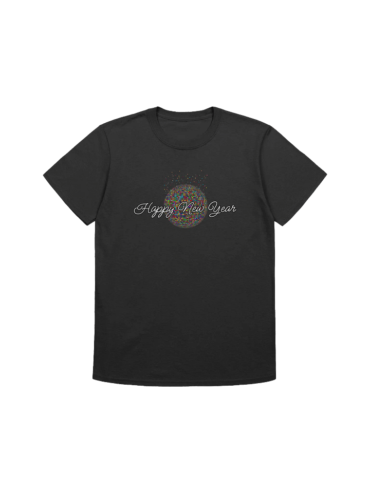 Colorful Happy New Year Party Unisex T-Shirt product image (2)