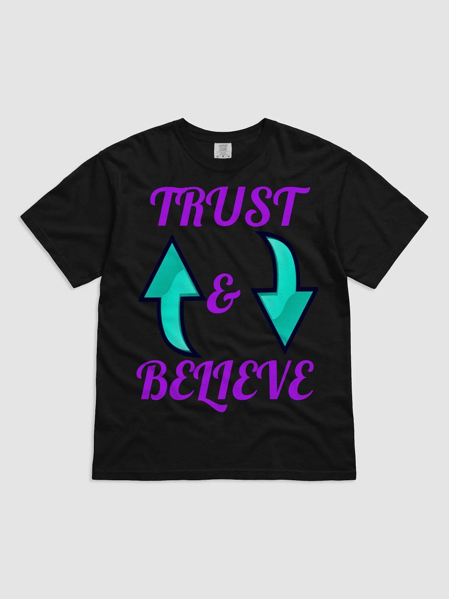 Trust Believe Christian T-Shirt - Faith Inspirational Tee product image (4)