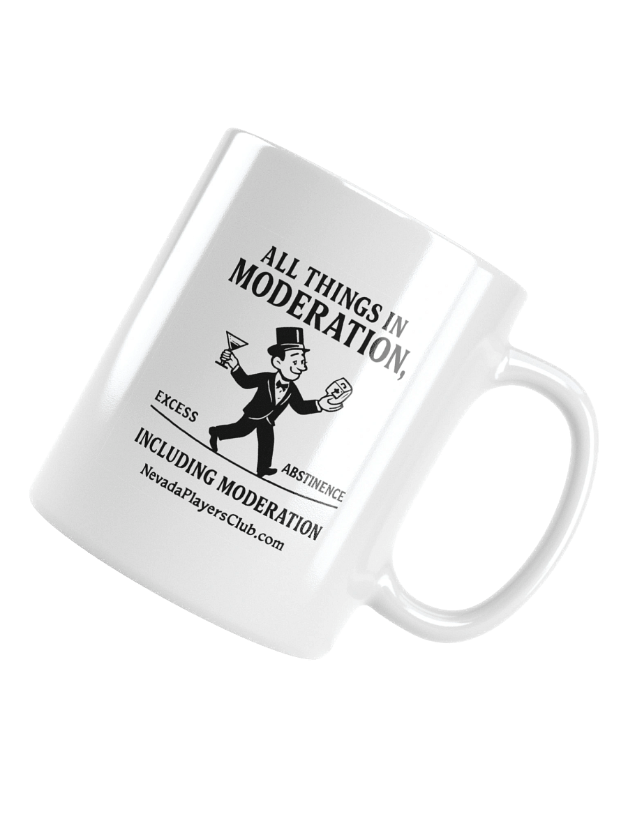 All Things in Moderation Mug - Tightrope Version product image (14)