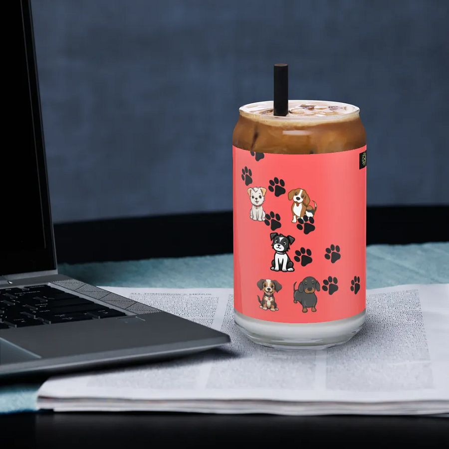 Paws & Refresh: Can-Shaped Glass product image (33)