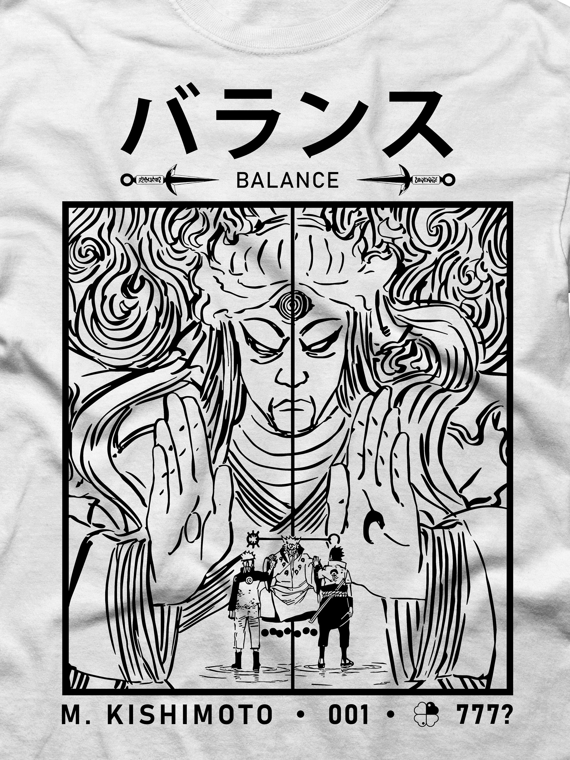 Playera Naruto Balance 001 product image (3)
