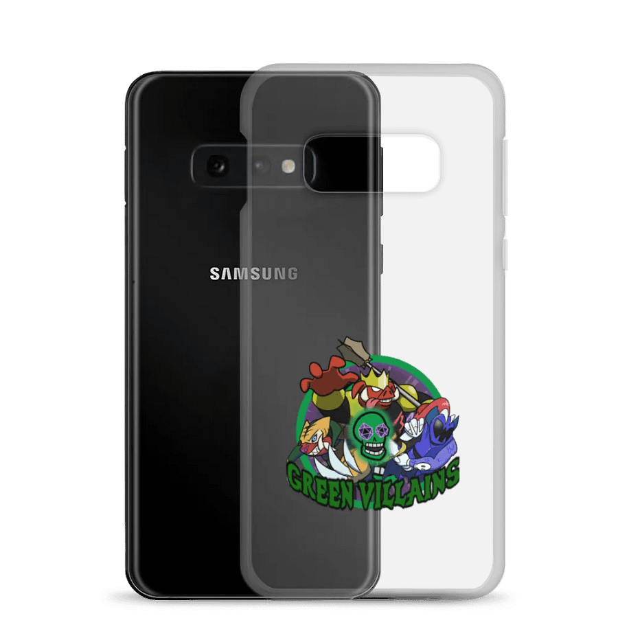 Green Villain Clear Samsung® Case product image (8)