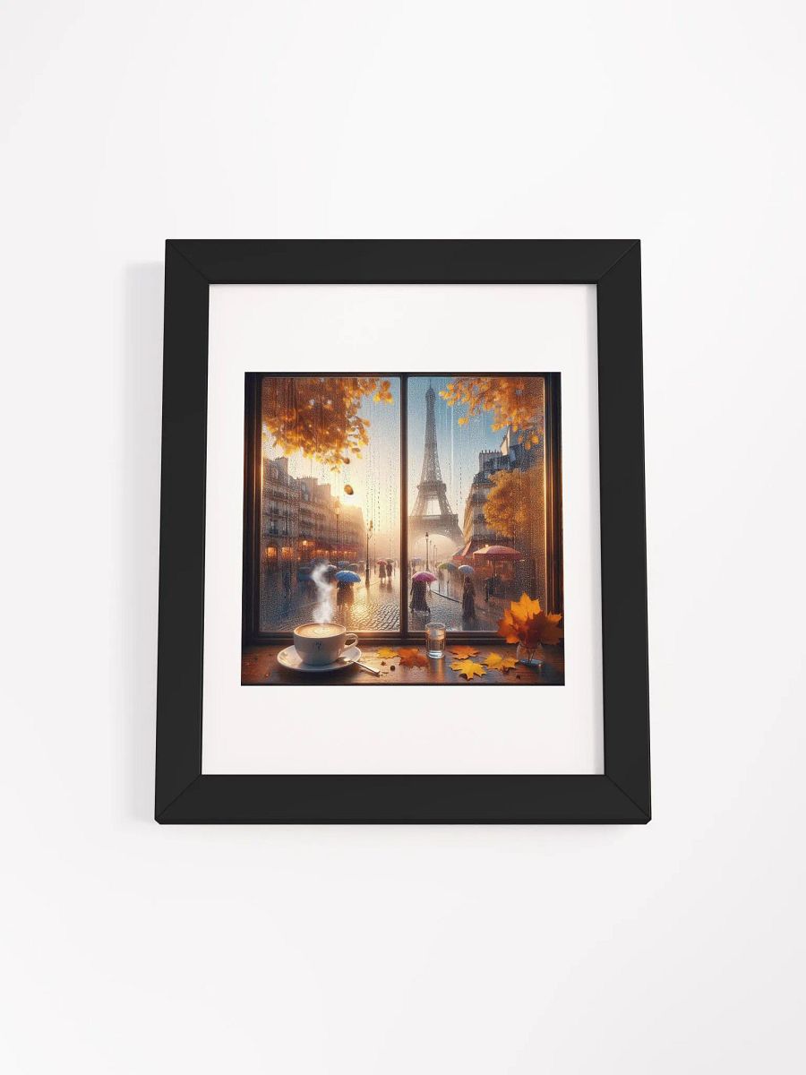 Autumn in Paris Matte Poster | Ai Design Paris city product image (2)