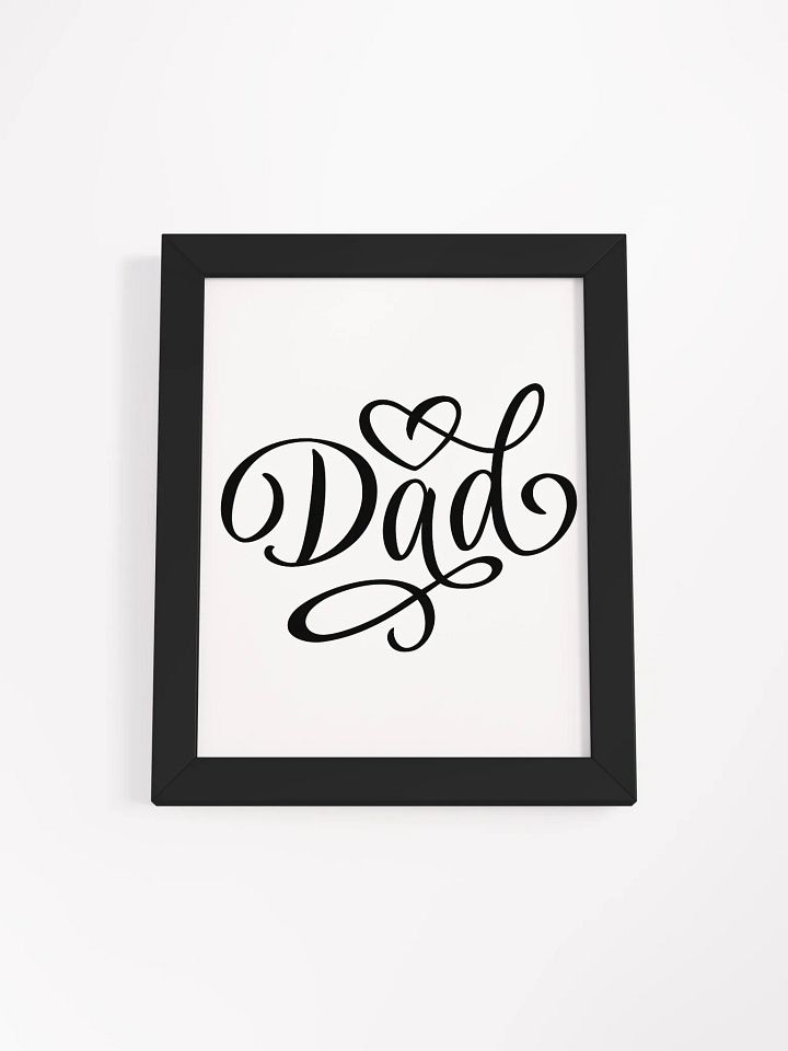 Heartfelt Dad Decor product image (1)
