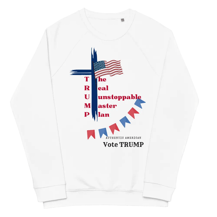 Trump Masterplan Organic Strategy Sweatshirt product image (2)