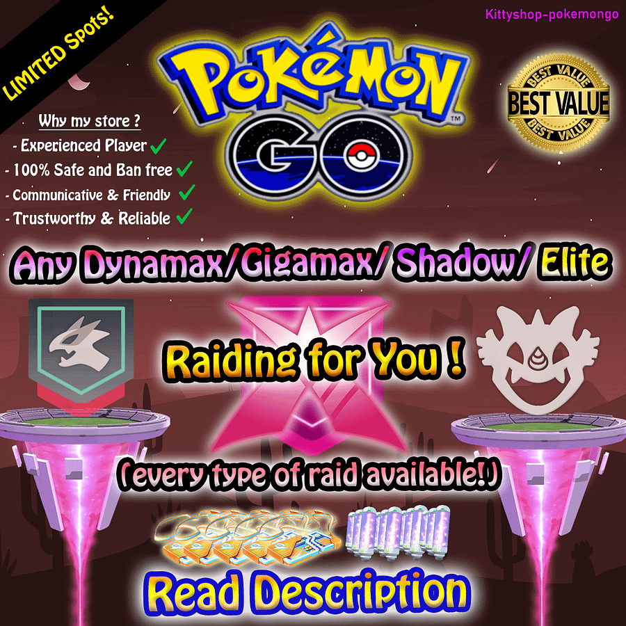 Raiding For You! (100% safe) product image (1)